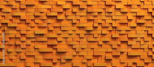 Abstract orange bricks