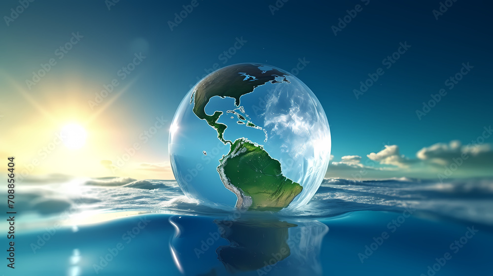 Naklejka premium Environmental protection background, world environment day background, protect the environment