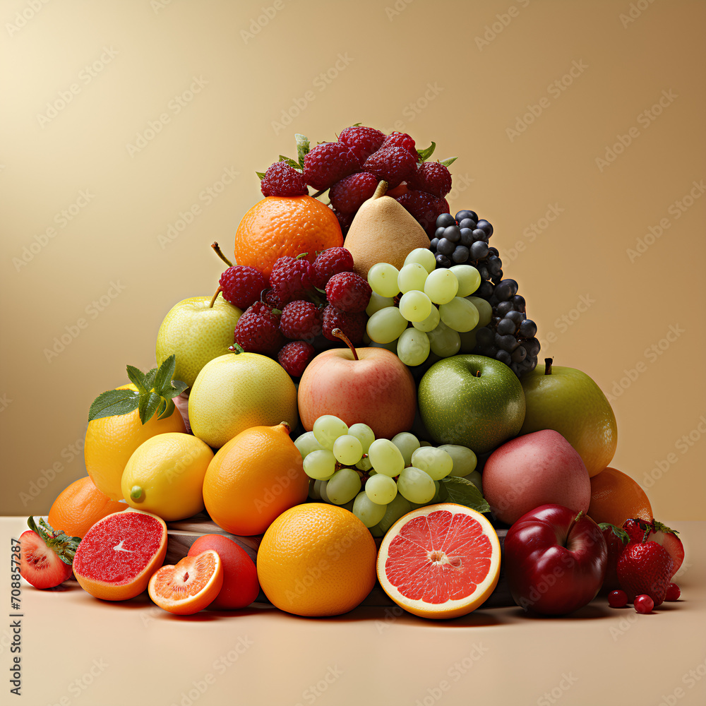 Very tasty collection of fresh fruit