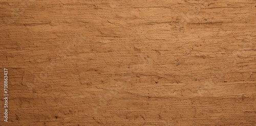 Seamless recycled brown kraft fiber paper background texture.