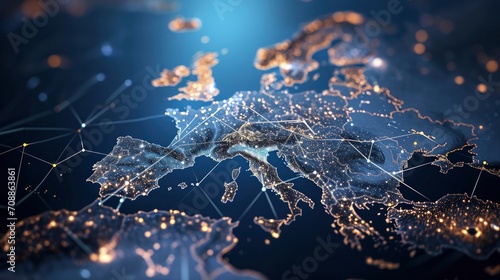 European global network and connectivity