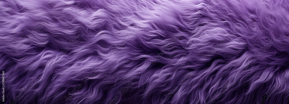 Sheep purple fur close-up texture top view Sheep purple fur close-up texture top view