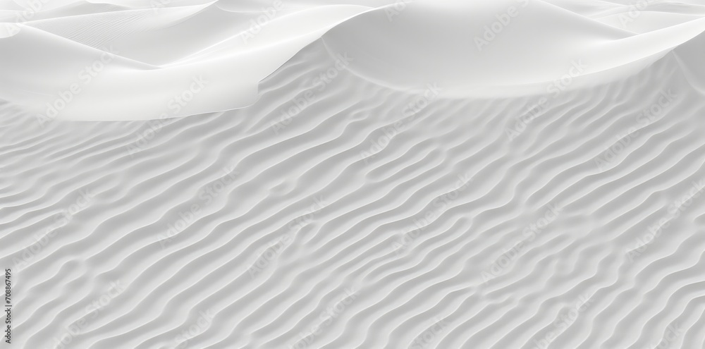 Seamless white sandy beach or desert sand dunes transparent texture overlay.