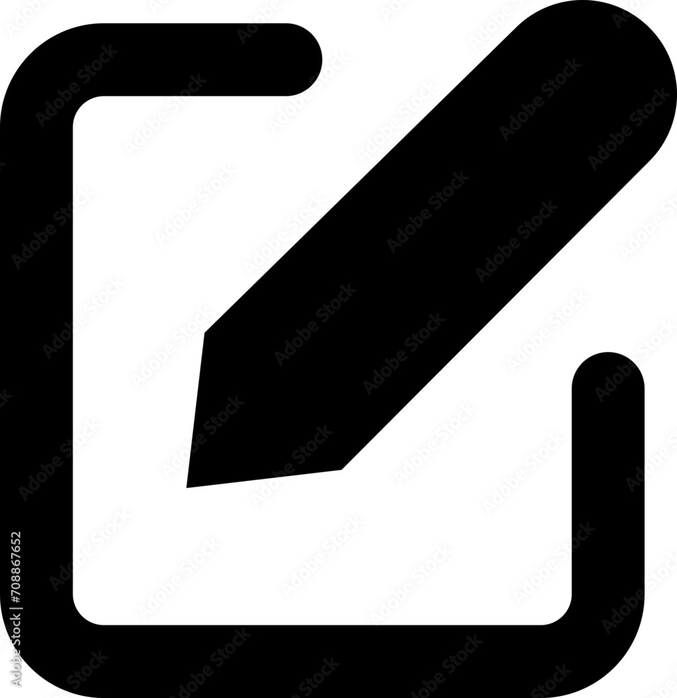 Notepad edit document with pencil icon. Business concept note edit pictogram isolated on transparent background. Pencil icon. sign up Icon vector illustration. editing text file document. Notepad edit document with pencil icon. Business concept note edit pictogram isolated on transparent background. Pencil icon. sign up Icon vector illustration. editing text file document.