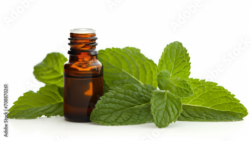 Aromatherapy Rejuvenate with mint essential oil, Generative Ai