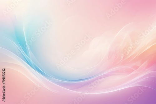 abstract colorful gentle background with waves