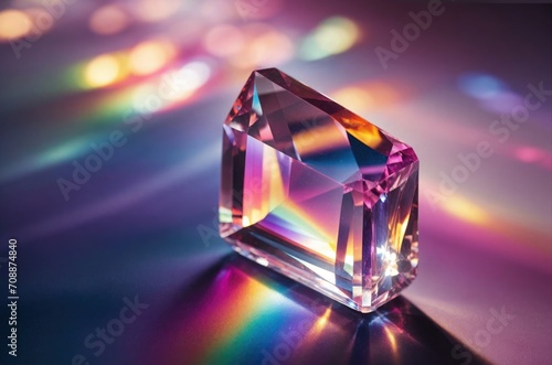 precious  iridescent crystal  