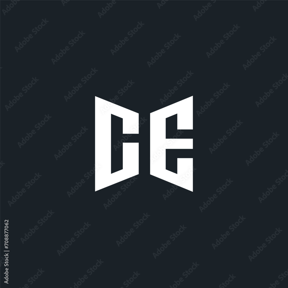 Obraz premium CE logo