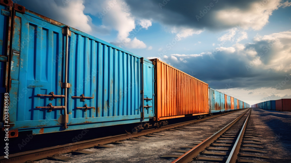 Container box from cargo ship for import-export, logistics concept. Sea containers for transporting goods. Container box from cargo ship for import-export, logistics concept. Sea containers for transporting goods.