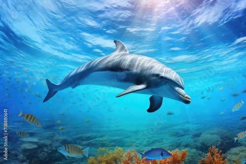fish in aquarium dolphins © wanna
