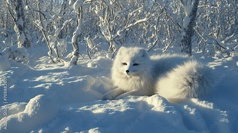 region fox in the snow region fox in the snow