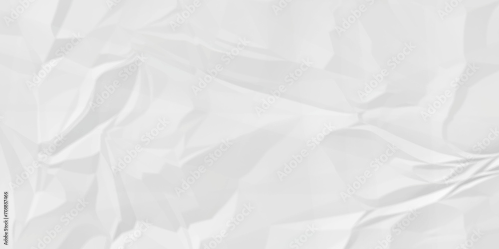 Abstract white paper crumpled texture. white fabric crushed textured crumpled. white wrinkly backdrop paper background. panorama grunge wrinkly paper texture background, crumpled pattern texture.