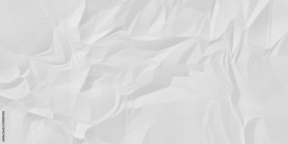 Obraz premium white crumpled paper