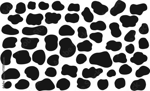 緩い形のフレーム、流体シェイプのシルエットセット