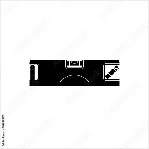 Spirit Level Icon, Bubble Level Icon
