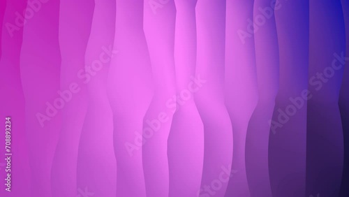  A wavy pattern in shades of pink, purple, and blue. The vertical undulating lines create a gradient effect, blending the colors seamlessly and giving a sense of depth and movement. 