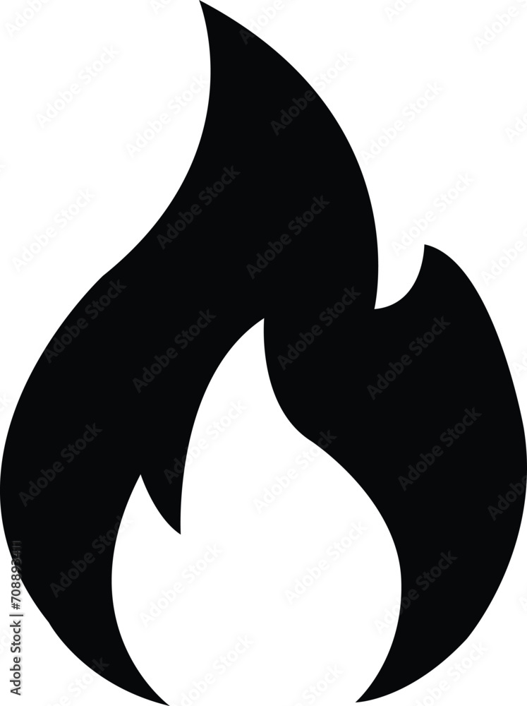 illustration of an background fire illustration of an background fire