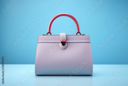 Stylish handbag beautiful pastel colors