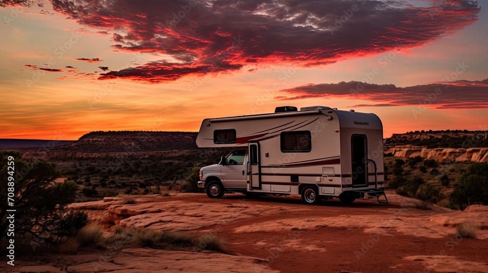 rv in palo duro canyon campground