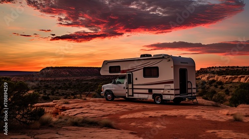 rv in palo duro canyon campground