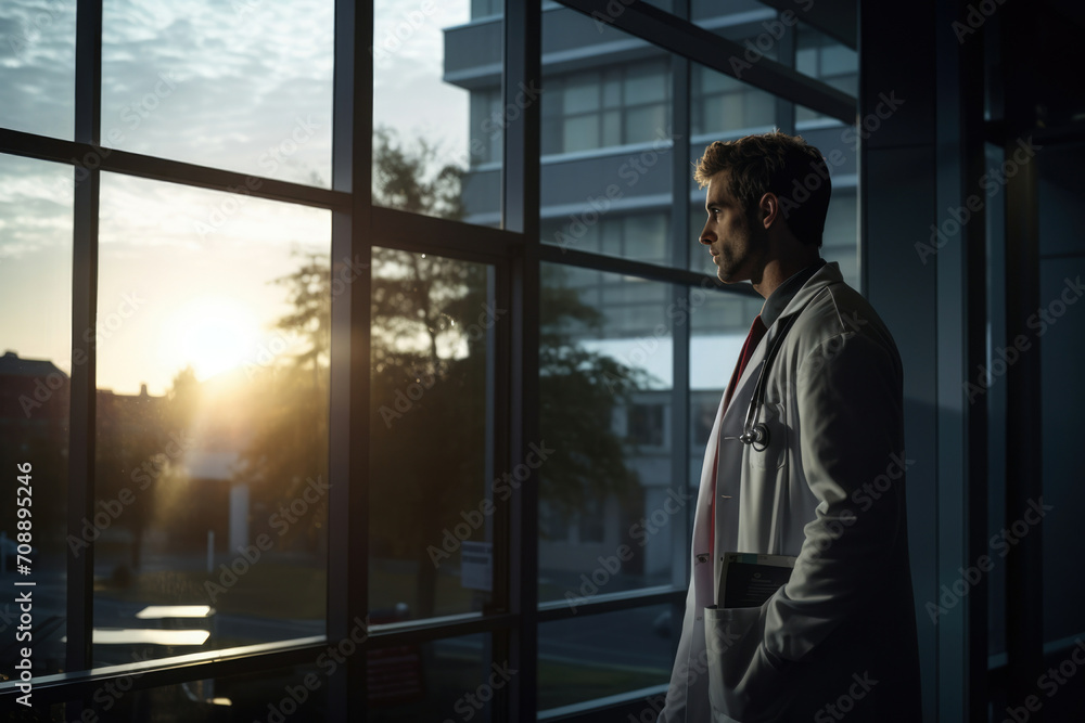 Doctor men white coat background person caucasian young portrait handsome adult professional Doctor men white coat background person caucasian young portrait handsome adult professional