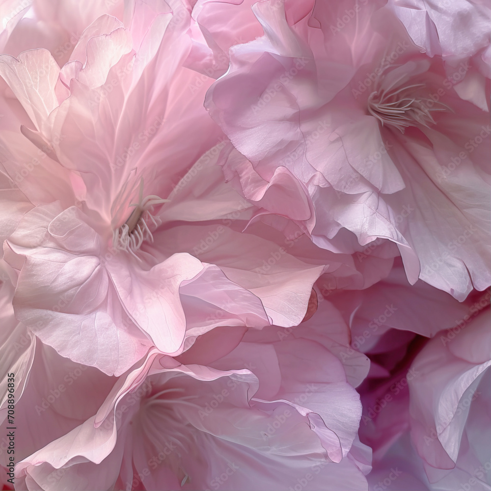Beautiful, abstract background. Petals of a pink flower close up

