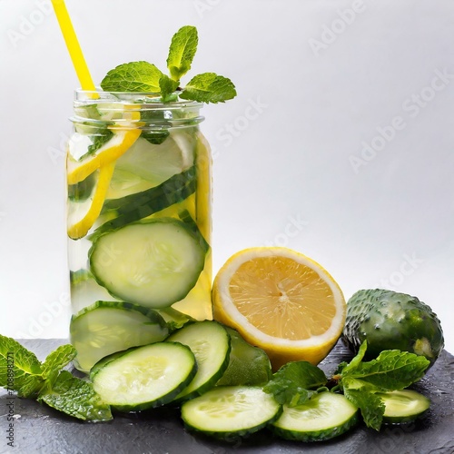 Lemon Cucumber Infusion: Detox Water Bliss