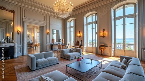 Luxurious palatial interior...