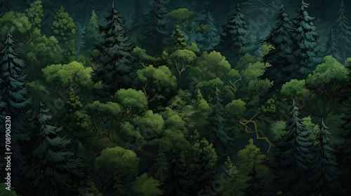 top down forest texture As comic