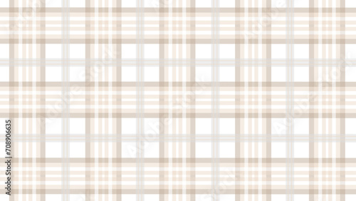 Beige and white plaid checkered pattern background