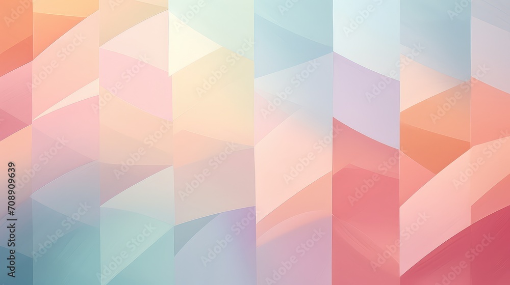 floral abstract spring background illustration nature blossom, vibrant pastel, blooming renewal floral abstract spring background - obrazy, fototapety, plakaty 
