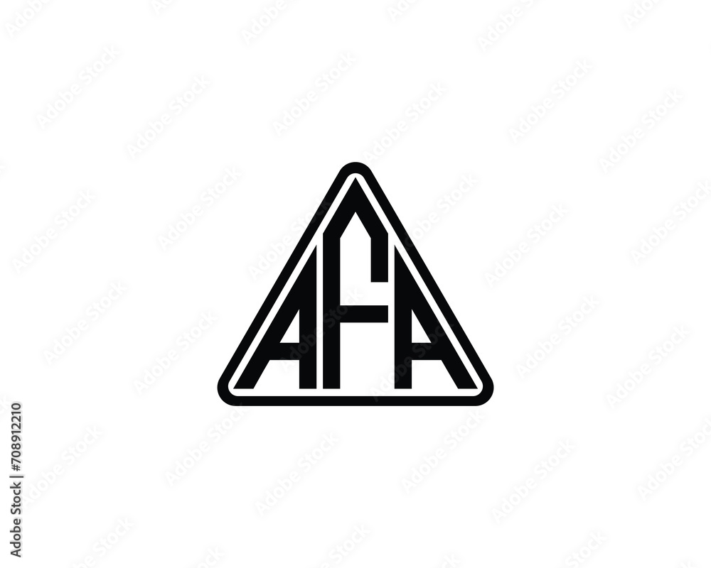 AFA LOGO DESIGN VECTOR TEMPLATE AFA LOGO DESIGN VECTOR TEMPLATE