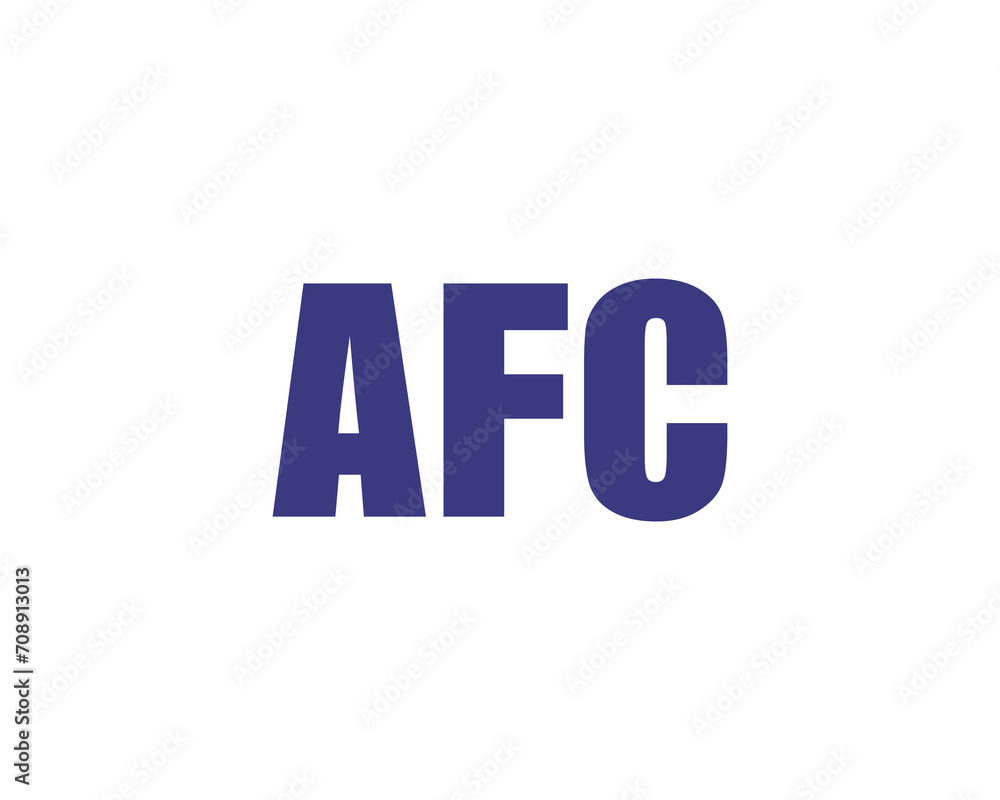 AFC LOGO DESIGN VECTOR TEMPLATE AFC LOGO DESIGN VECTOR TEMPLATE