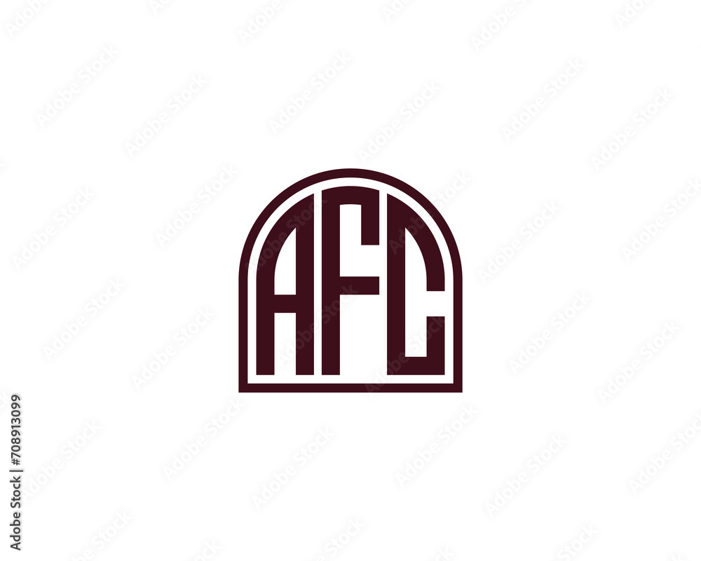 AFC LOGO DESIGN VECTOR TEMPLATE