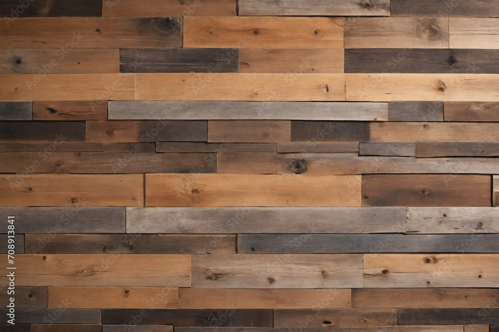 Reclaimed wood Wall Paneling texture