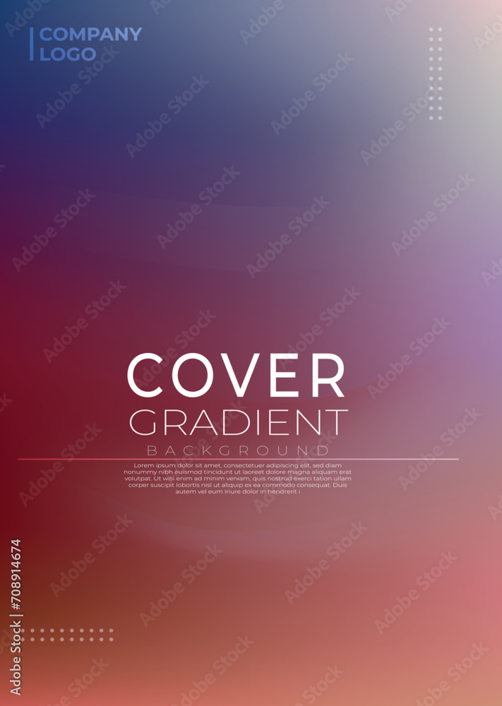 Vector Modern Abstract Gradient Cover Collection for Background template Vector Modern Abstract Gradient Cover Collection for Background template