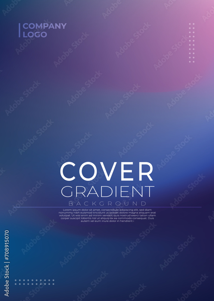 Vector Modern Abstract Gradient Cover Collection for Background template Vector Modern Abstract Gradient Cover Collection for Background template