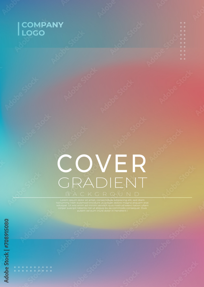 Vector Modern Abstract Gradient Cover Collection for Background template Vector Modern Abstract Gradient Cover Collection for Background template