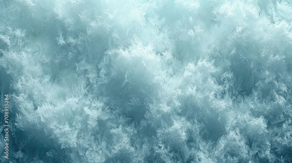Fototapeta premium Abstract Frost Crystal Texture