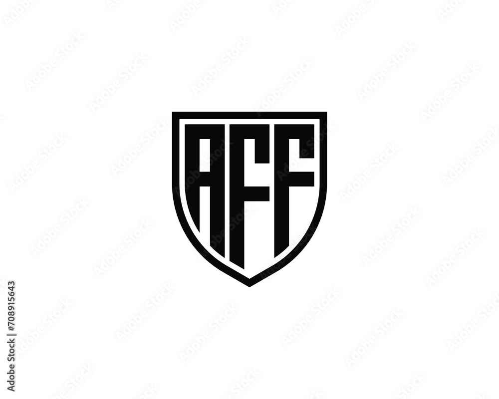 AFF LOGO DESIGN VECTOR TEMPLATE AFF LOGO DESIGN VECTOR TEMPLATE