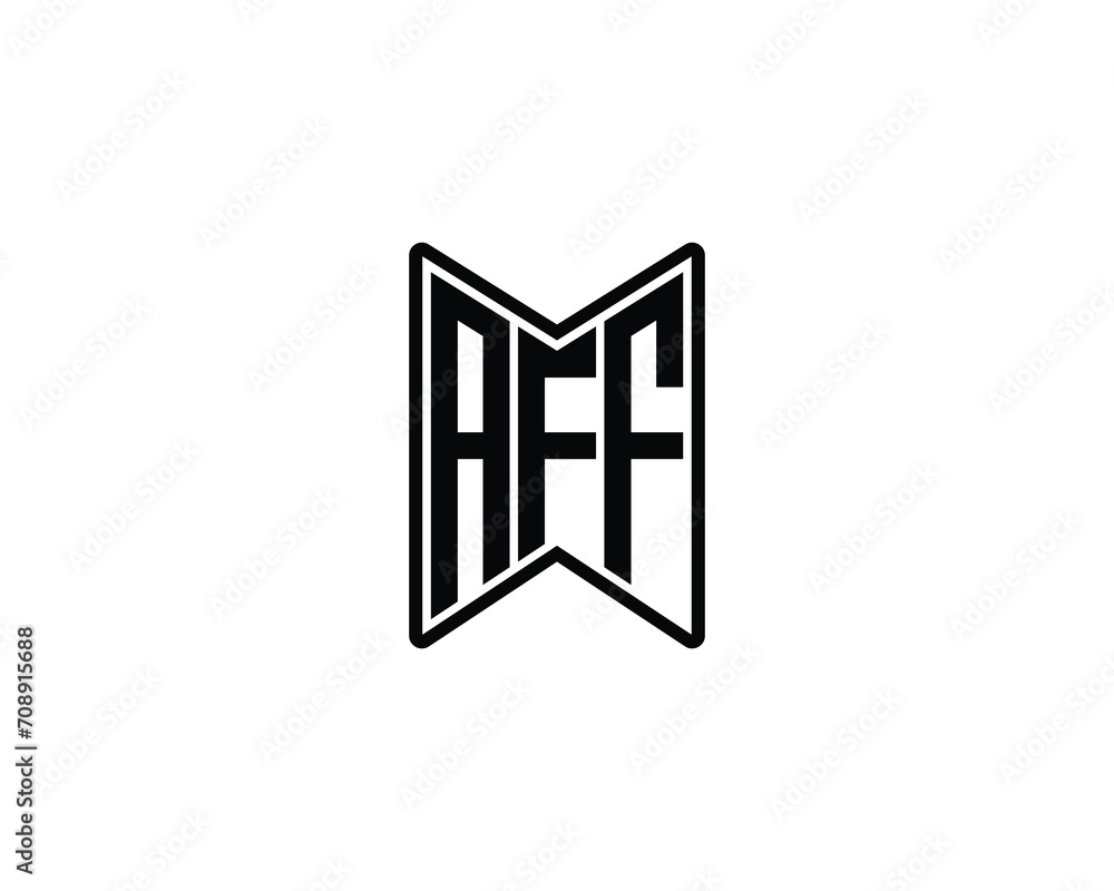 AFF LOGO DESIGN VECTOR TEMPLATE AFF LOGO DESIGN VECTOR TEMPLATE