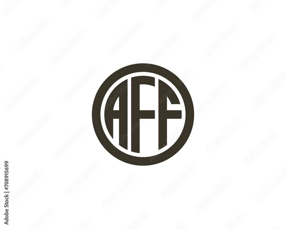 AFF LOGO DESIGN VECTOR TEMPLATE AFF LOGO DESIGN VECTOR TEMPLATE