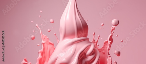 splash of strawberry milk ice cream 10 © Nindya