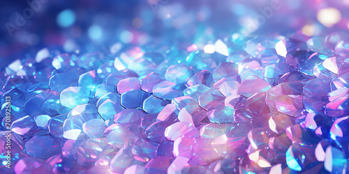halographic sequins, multi-colored sparkles, confetti © Svetlana