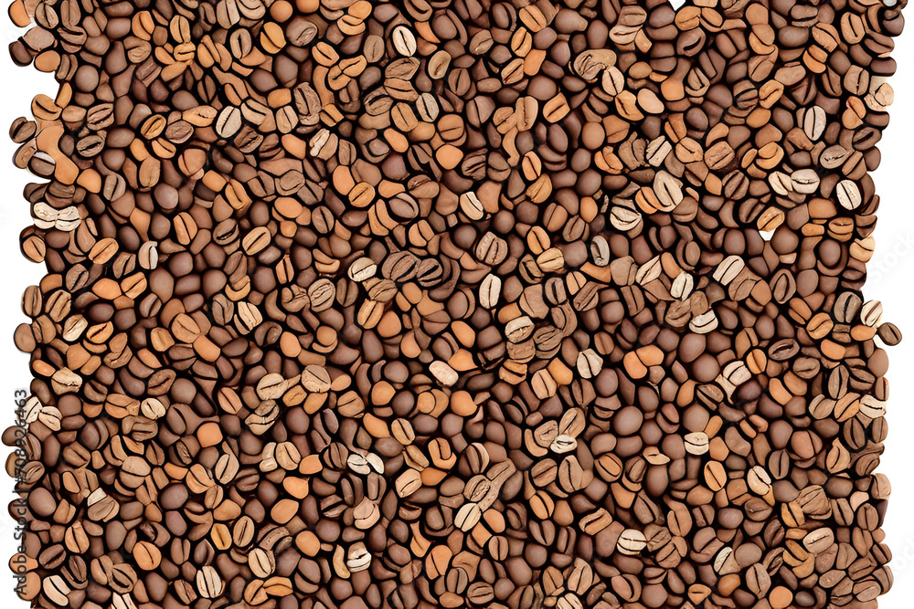 Obraz premium Coffee background. Generative AI