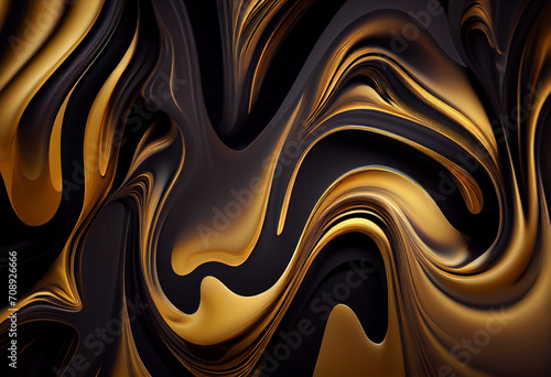 Black and gold gradients seamless wallpaper.