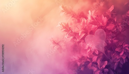 Valentine's Day Romance with Heart-Shaped Leaves