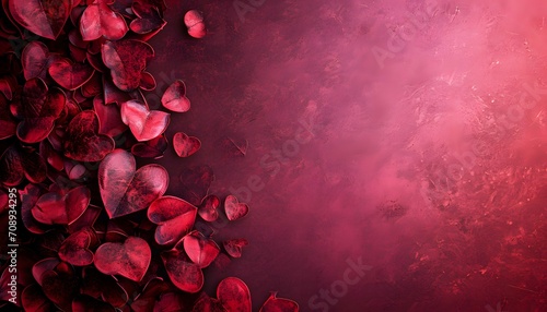 Valentine's Day Romance with Heart-Shaped Leaves