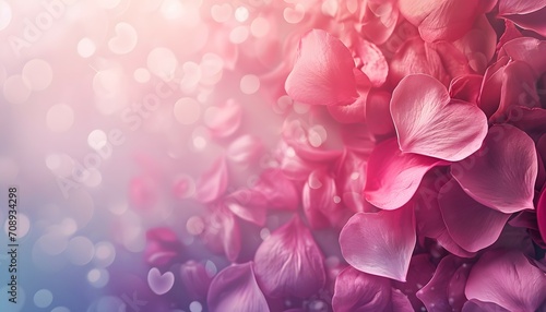 Valentine's Day Romance with Heart-Shaped Leaves