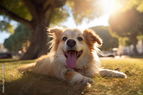 golden retriever dog © mical